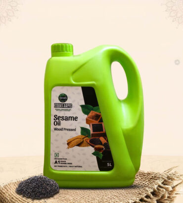 Wood pressed sesame Oil | 5 Litre Jar